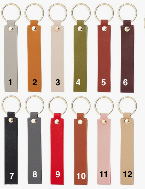 Photo Keychain with strap